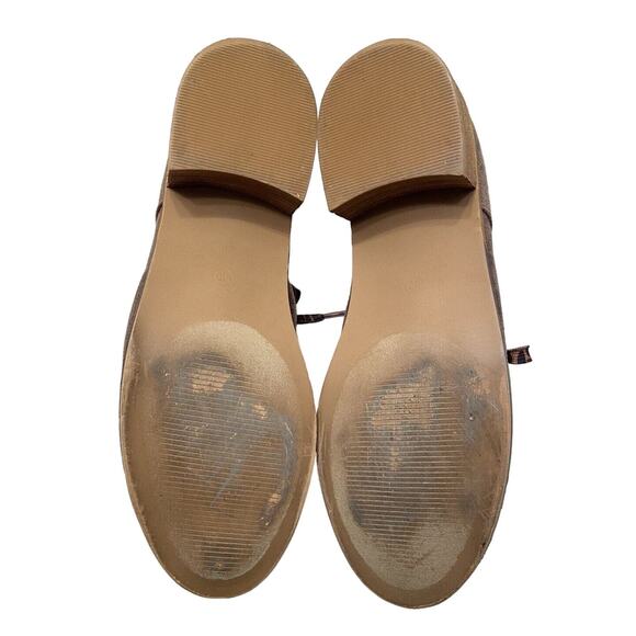 Hey Girl Corky’s Totes Ankle Booties Women’s 10 Taupe Faux Suede Leopard Lace Up - Picture 14 of 14